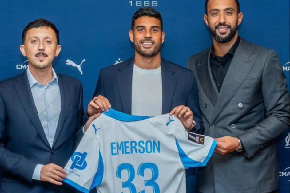 Emerson Palmieri reforça o Marseille