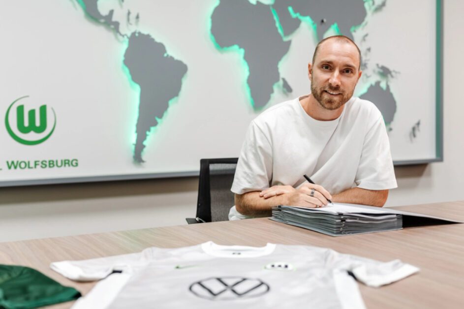 Eriksen reforça o Wolfsburg