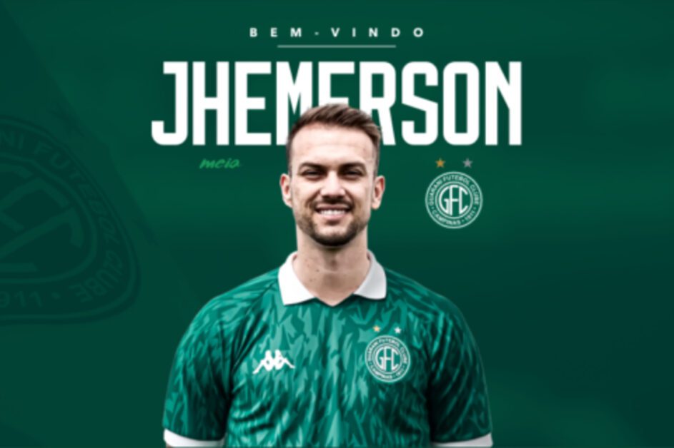 Jhemerson é mais um reforço confirmado pelo Guarani
