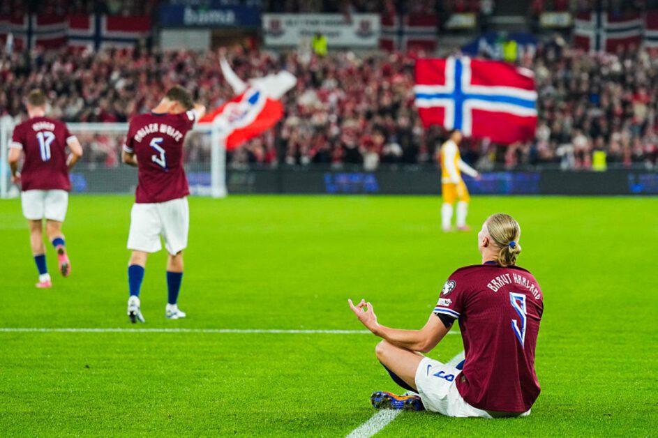 Noite histórica para Haaland e para a Noruega nas Eliminatórias