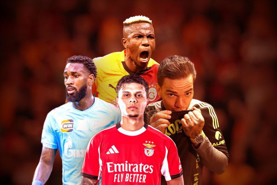 Turquia puxa a fila: 15 reforços de peso de mercados alternativos na janela da Europa