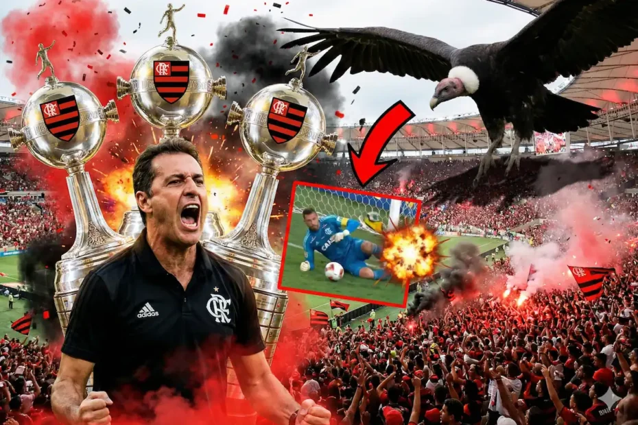 Bap Celebra Tetra da Libertadores