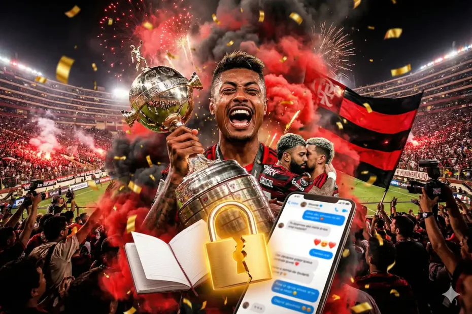 Lima é Nossa: Bruno Henrique Revela Diálogos Íntimos e Euforia Antes de Erguer a Taça da Libertadores pelo Flamengo