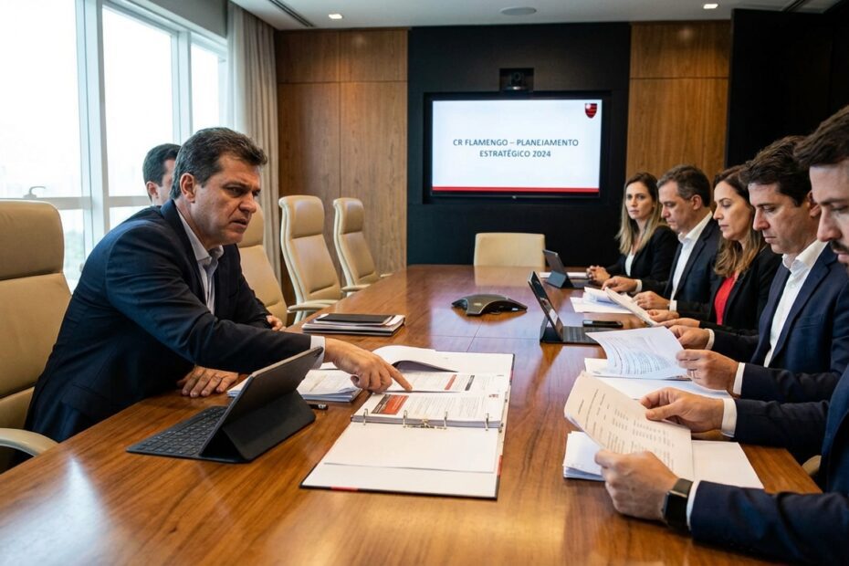 Luiz Eduardo Baptista em reunião com dirigentes esportivos sobre impostos