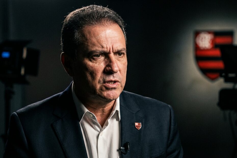 Luiz Eduardo Baptista, presidente do Flamengo, em entrevista sobre gestão de SAFs